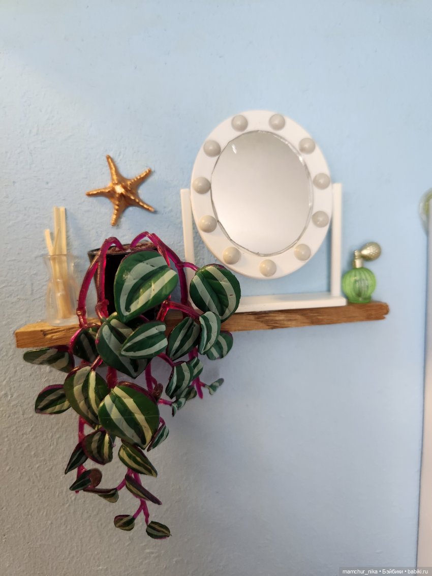 Ванная комната 💙 — Румбоксы и кукольные интерьеры: фото (фото 7)