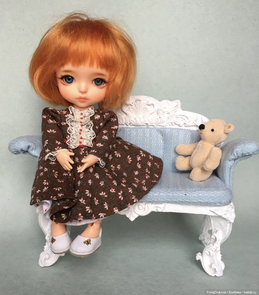 Диванчик — Мебель для кукол и домиков: фото (фото 2)