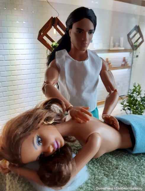 Ещё раз про массаж — Кукольные фотоистории и сериалы: комиксы