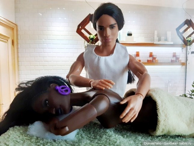 Ещё раз про массаж — Кукольные фотоистории и сериалы: комиксы