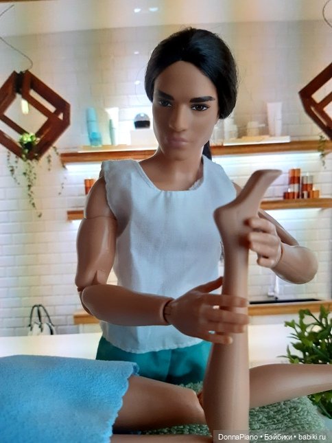 Ещё раз про массаж — Кукольные фотоистории и сериалы: комиксы