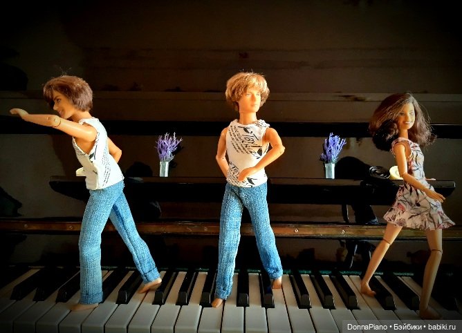 День Фортепиано — Куклы Barbie (Барби): Looks
