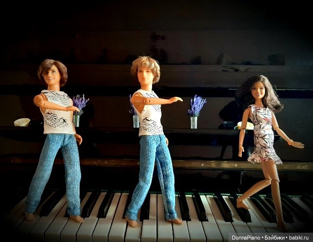День Фортепиано — Куклы Barbie (Барби): Looks