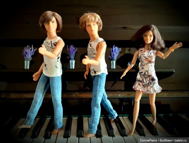 День Фортепиано — Куклы Barbie (Барби): Looks