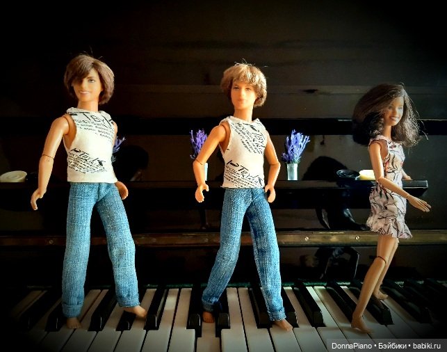День Фортепиано — Куклы Barbie (Барби): Looks