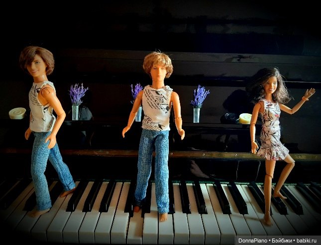 День Фортепиано — Куклы Barbie (Барби): Looks