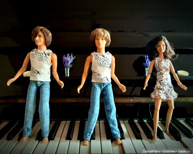 День Фортепиано — Куклы Barbie (Барби): Looks (фото 6)
