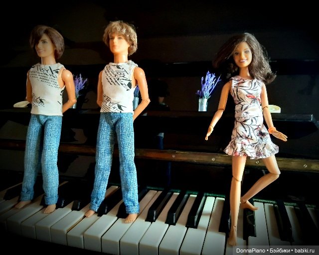 День Фортепиано — Куклы Barbie (Барби): Looks