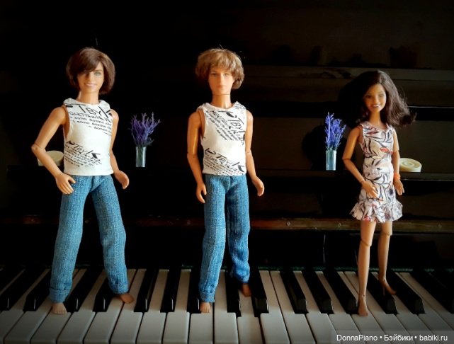 День Фортепиано — Куклы Barbie (Барби): Looks (фото 5)