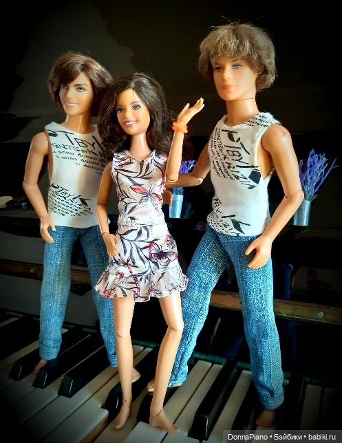 День Фортепиано — Куклы Barbie (Барби): Looks