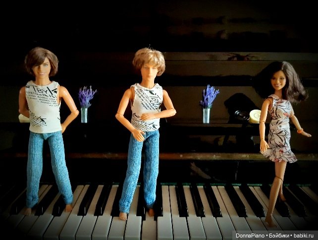 День Фортепиано — Куклы Barbie (Барби): Looks