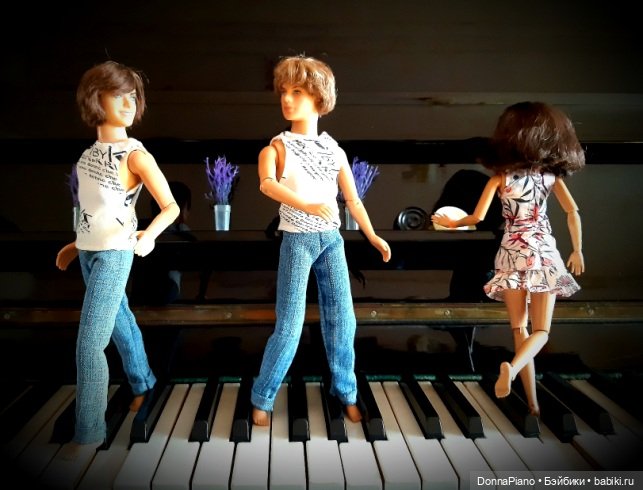 День Фортепиано — Куклы Barbie (Барби): Looks
