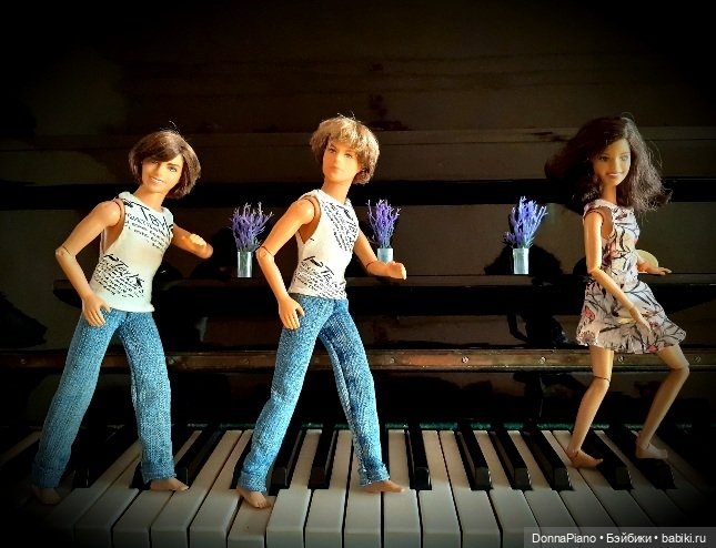 День Фортепиано — Куклы Barbie (Барби): Looks