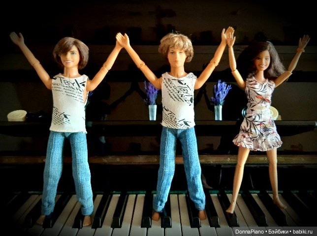 День Фортепиано — Куклы Barbie (Барби): Looks