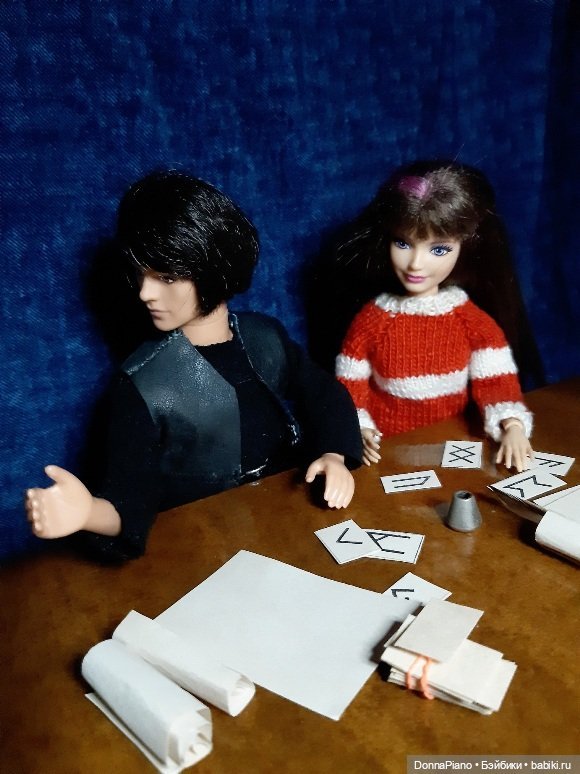 Футарк vs Парселтанг — Кукольные фотоистории и сериалы: комиксы