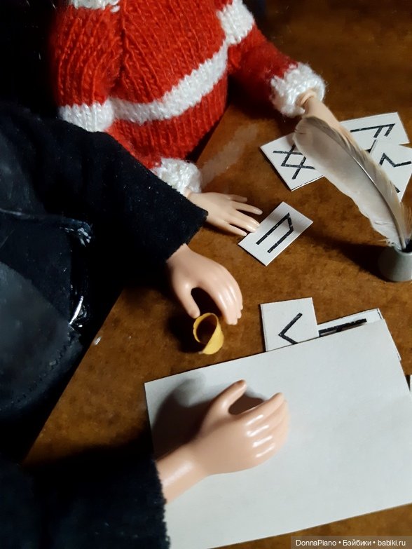 Футарк vs Парселтанг — Кукольные фотоистории и сериалы: комиксы