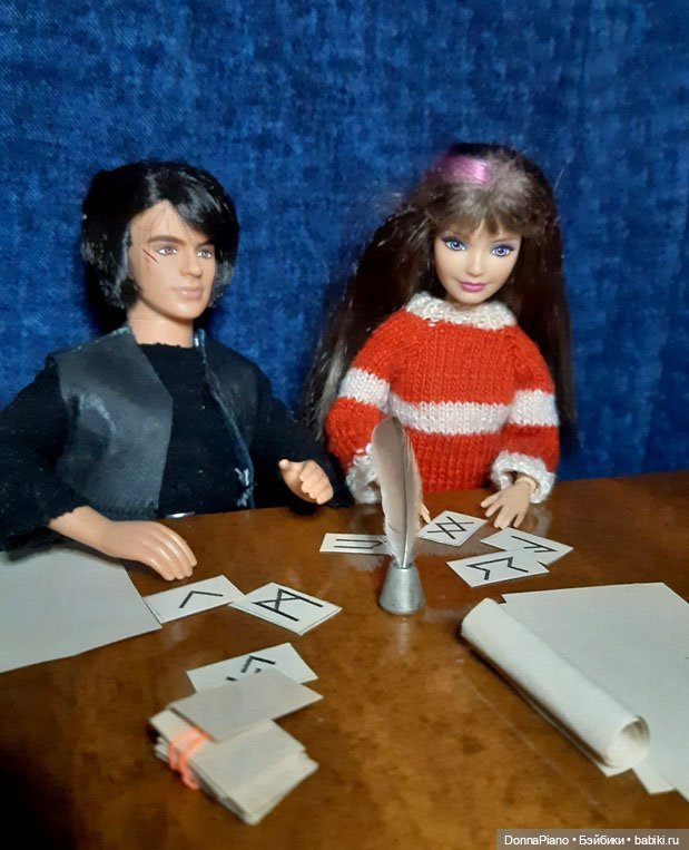 Футарк vs Парселтанг — Кукольные фотоистории и сериалы: комиксы