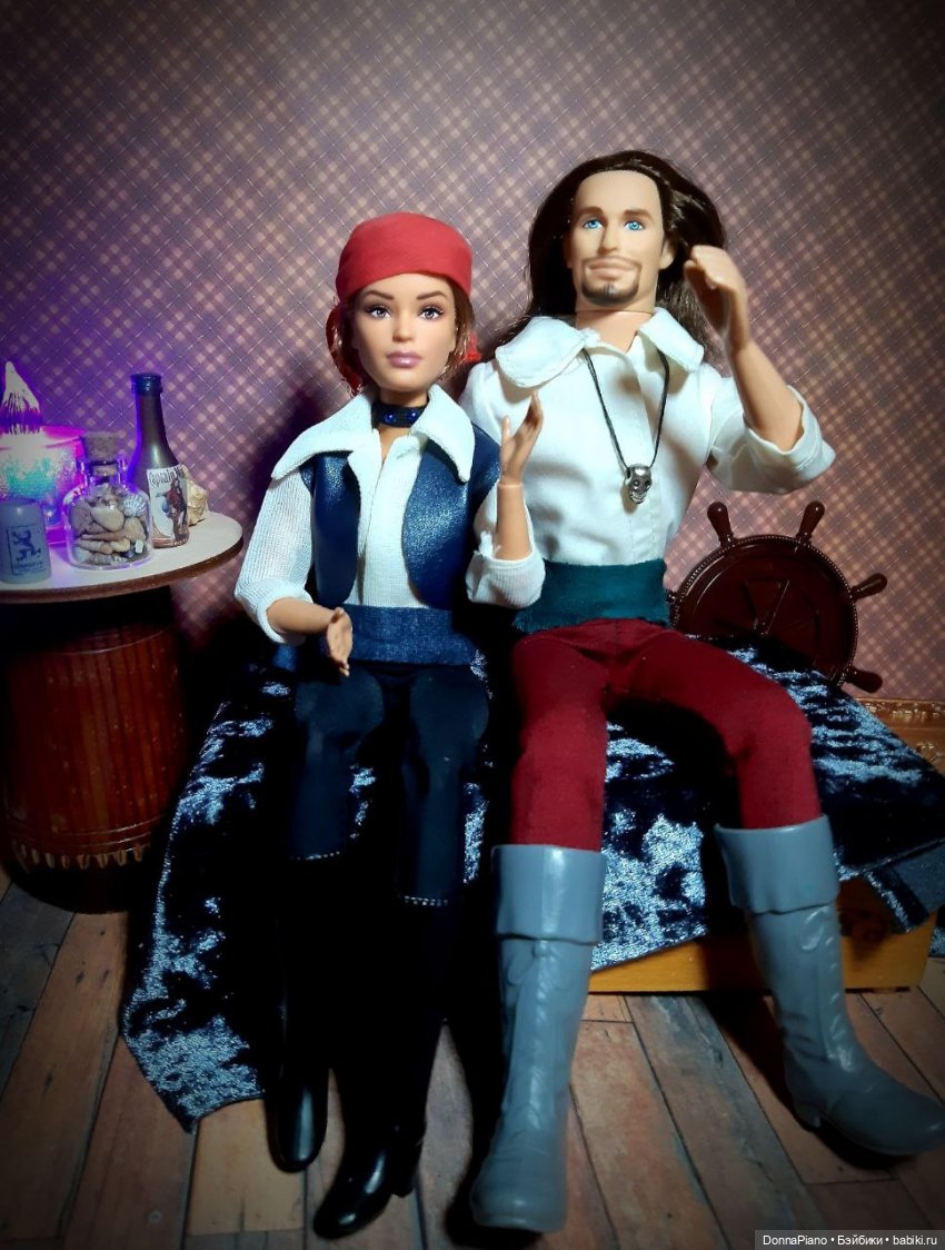 На Летучем Голландце — Кукольные фотоистории и сериалы: комиксы