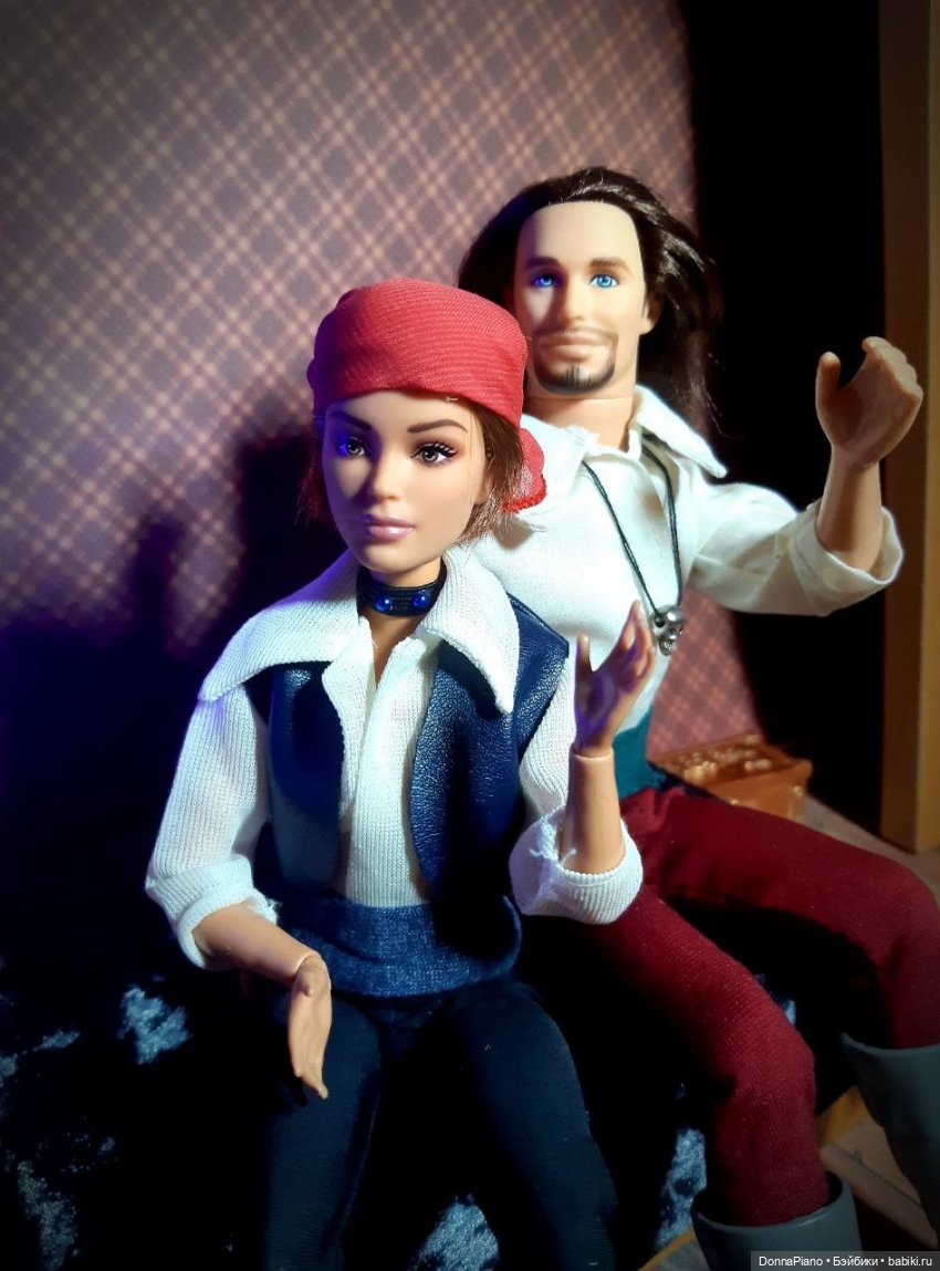 На Летучем Голландце — Кукольные фотоистории и сериалы: комиксы (фото 6)