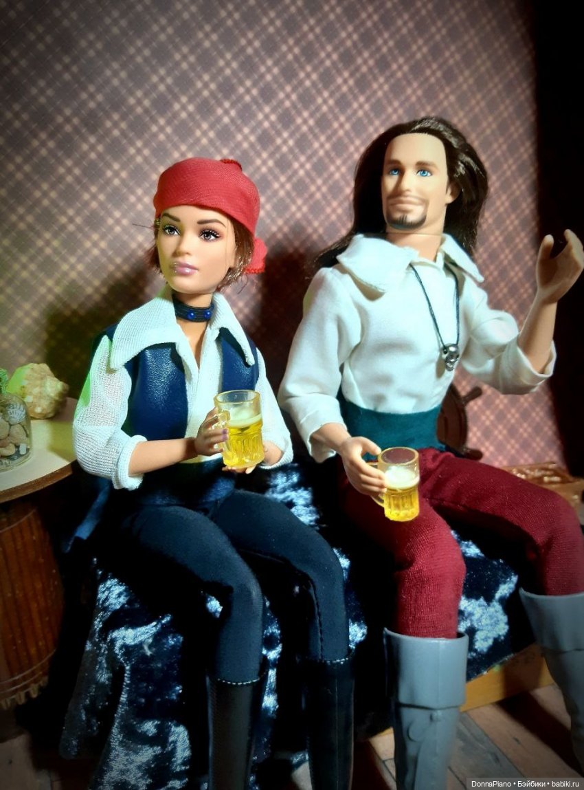 На Летучем Голландце — Кукольные фотоистории и сериалы: комиксы (фото 4)