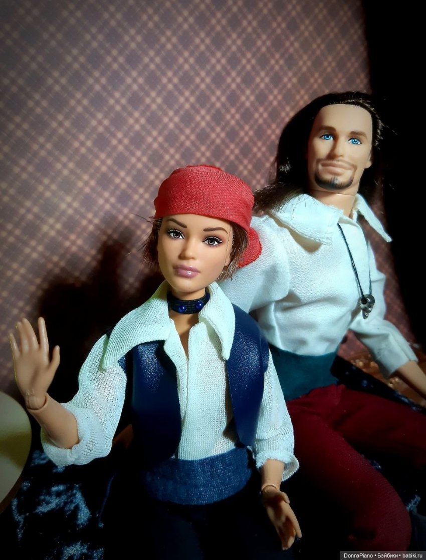 На Летучем Голландце — Кукольные фотоистории и сериалы: комиксы