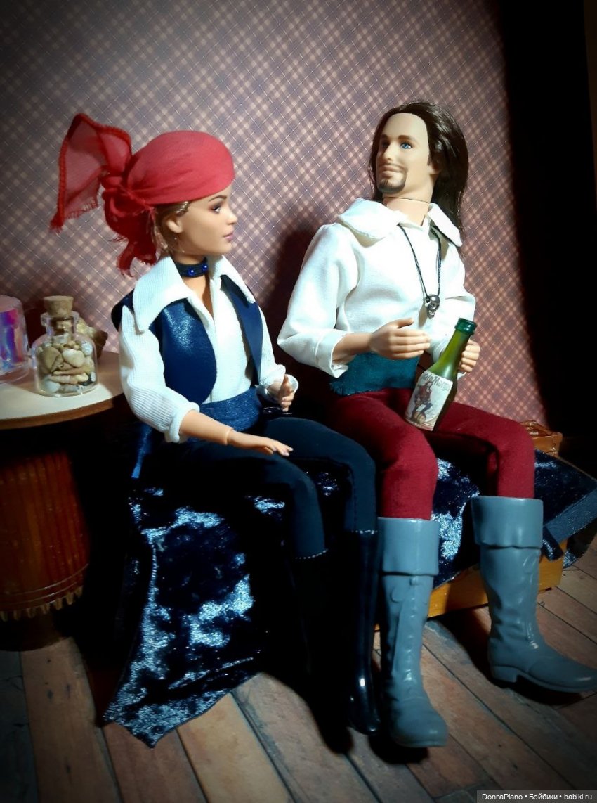 На Летучем Голландце — Кукольные фотоистории и сериалы: комиксы