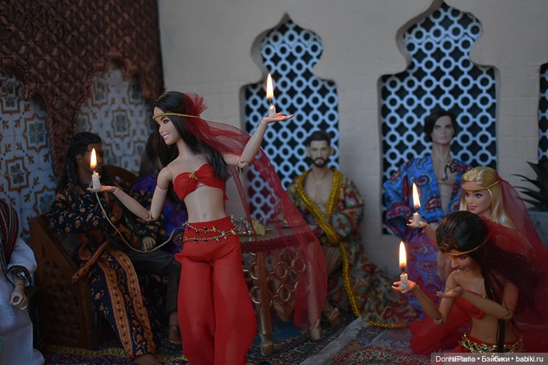 Одна ночь вместо тысячи — Кукольные фотоистории и сериалы: комиксы