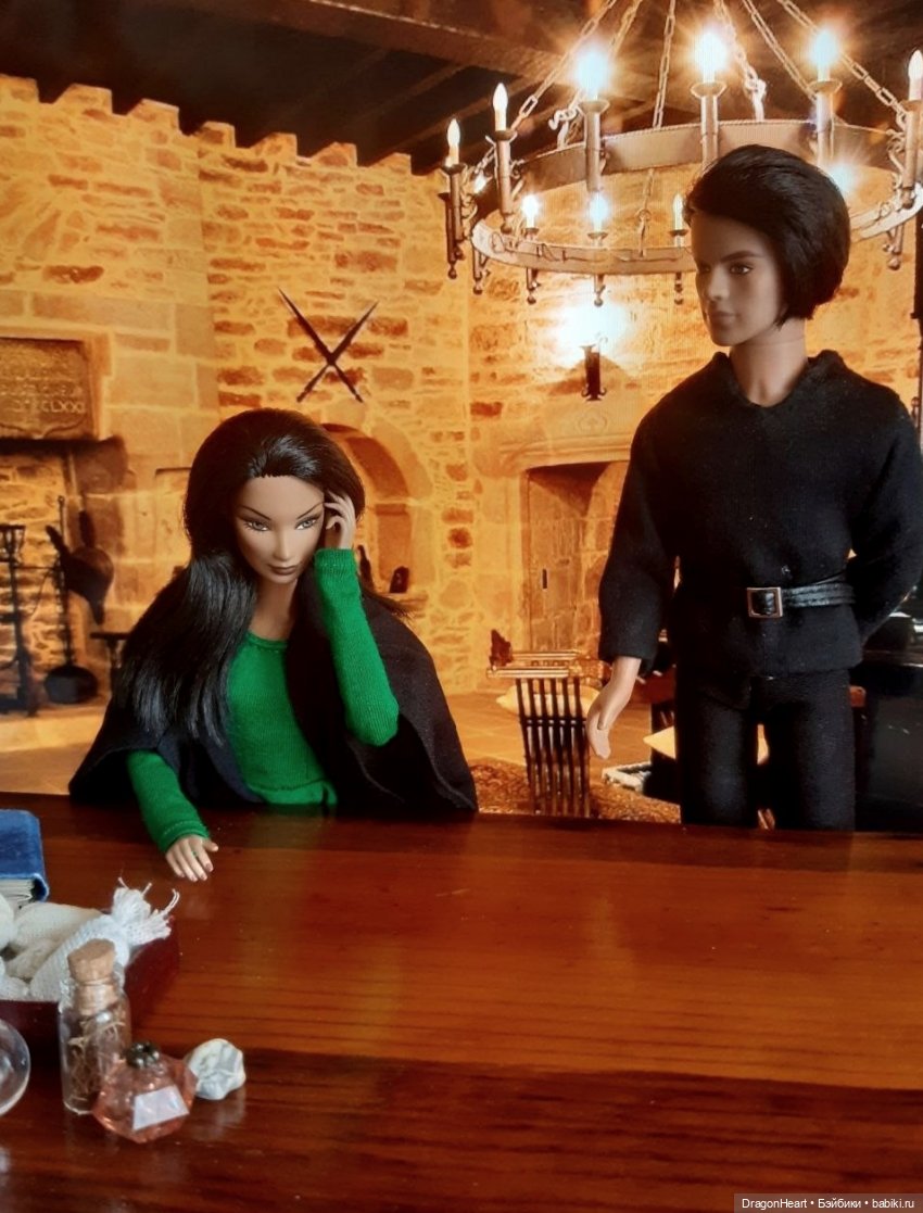 Одна в чаще — Кукольные фотоистории и сериалы: комиксы