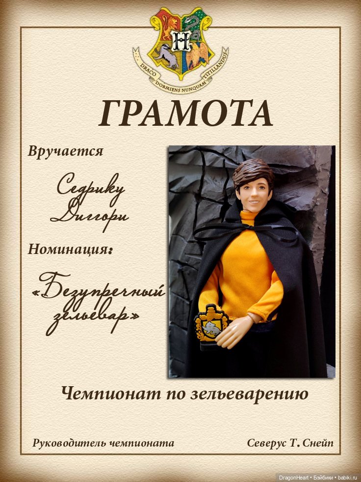 Чемпионат (Турнир) по зельеварению. НАГРАЖДЕНИЕ (фото 2)