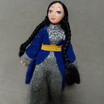 Узбечка барбиобразная куколка винтаж