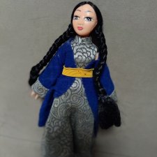 Узбечка барбиобразная куколка винтаж