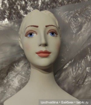 Франсуаза - фарфоровая кукла своими руками, первый опыт (фото 2)