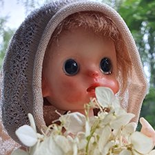 Моя первая "КАРМАННАЯ" кукла