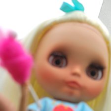 Летняя ярмарка, прогулка с куклой Blythe