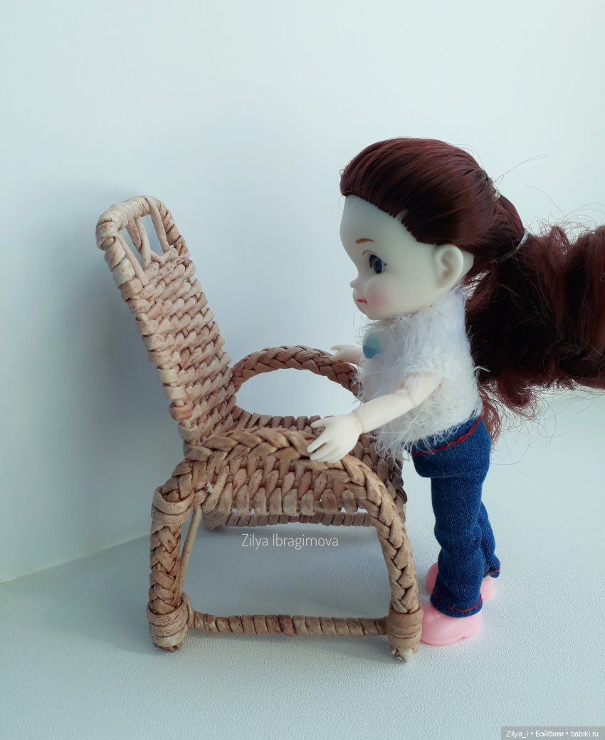 Плетёное кресло для Баболи