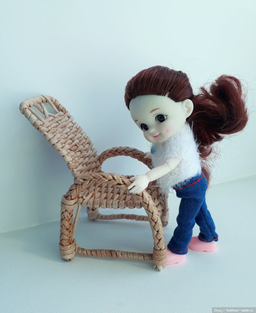 Плетёное кресло для Баболи (фото 2)