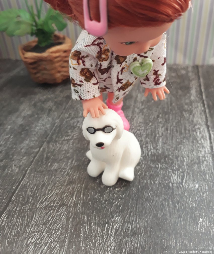 Мария, Лорена и пёс Очкарик (фото 5)