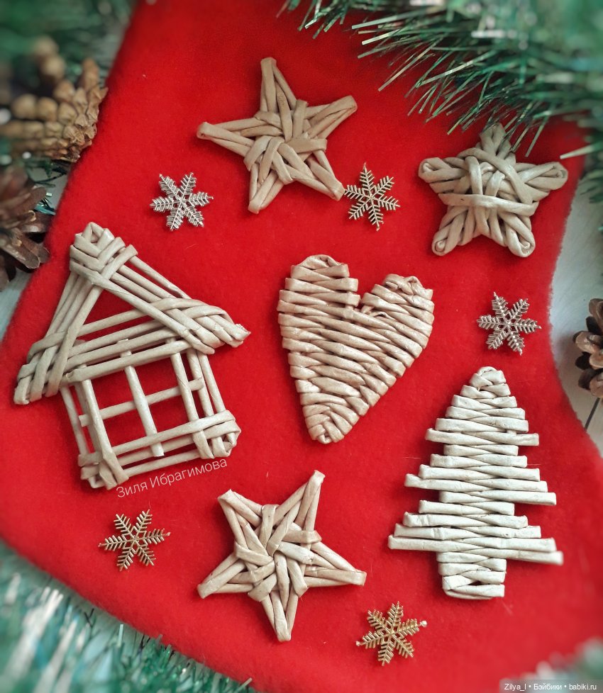 Плетёные игрушки для интерьера (фото 2)