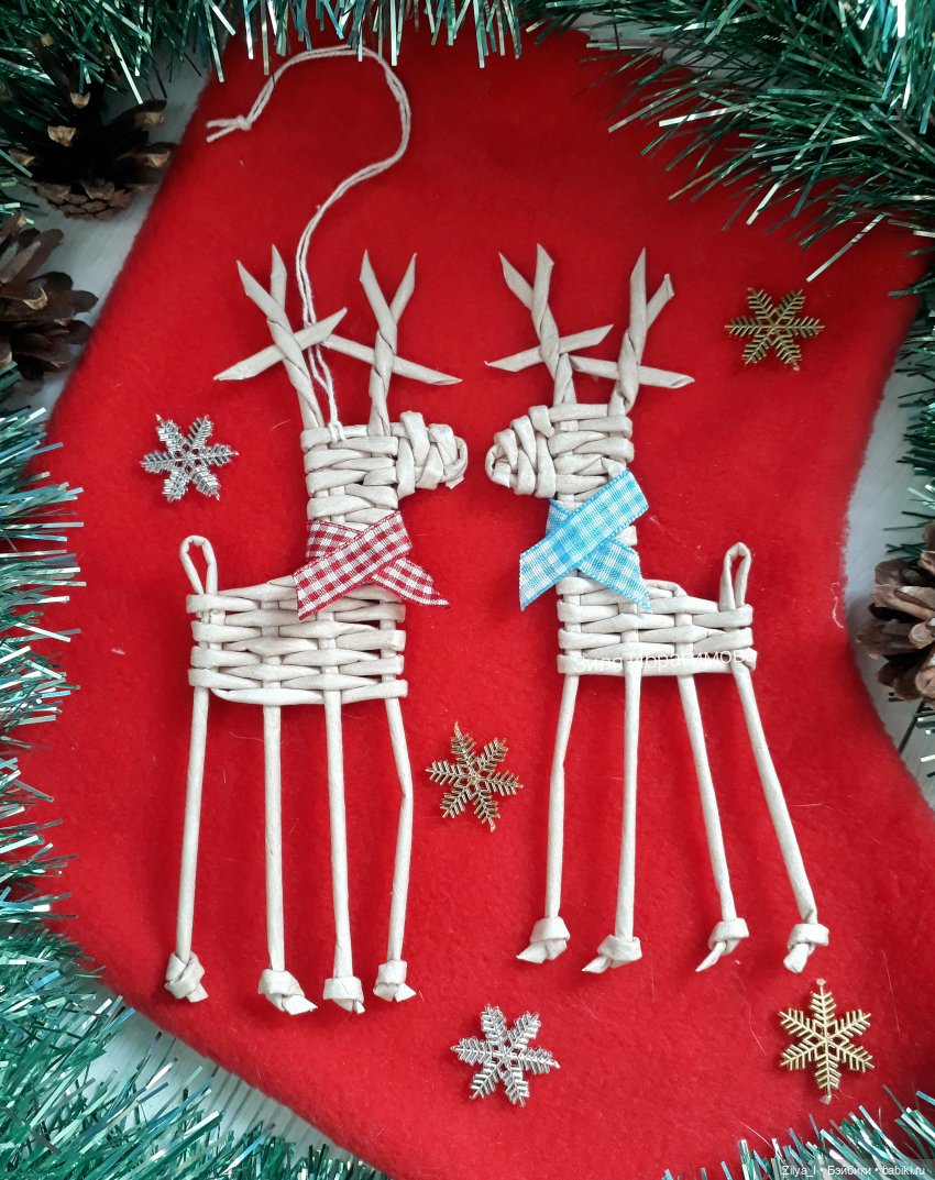 Плетёные игрушки для интерьера (фото 4)