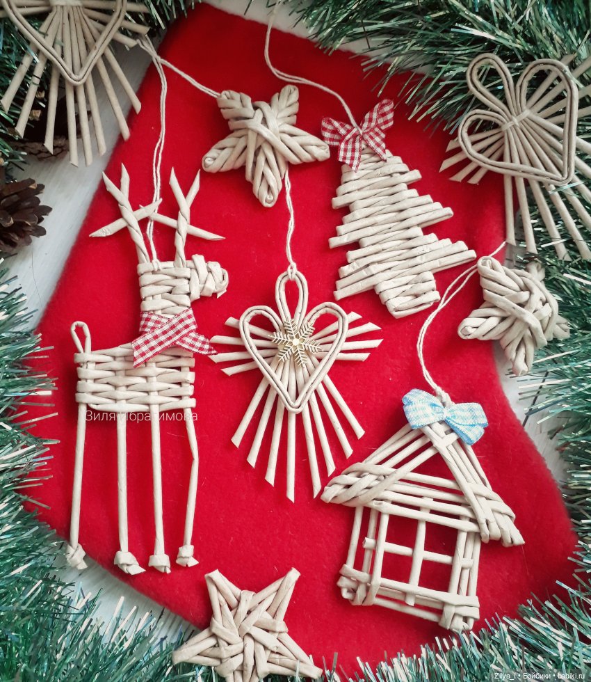 Плетёные игрушки для интерьера (фото 5)