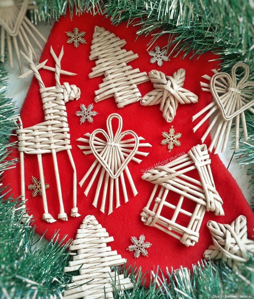 Плетёные игрушки для интерьера (фото 3)