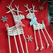 Плетёные игрушки для интерьера