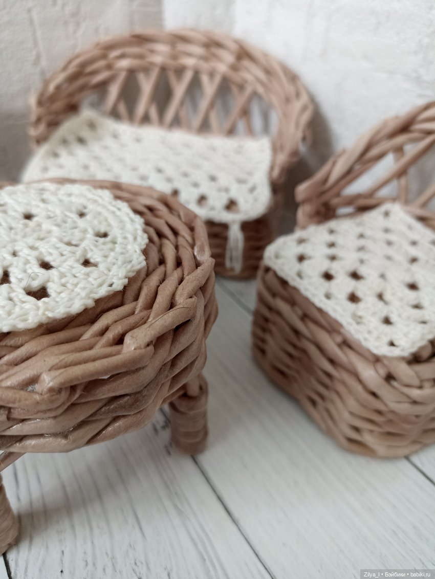 Плетёная мебель для мелких (фото 2)