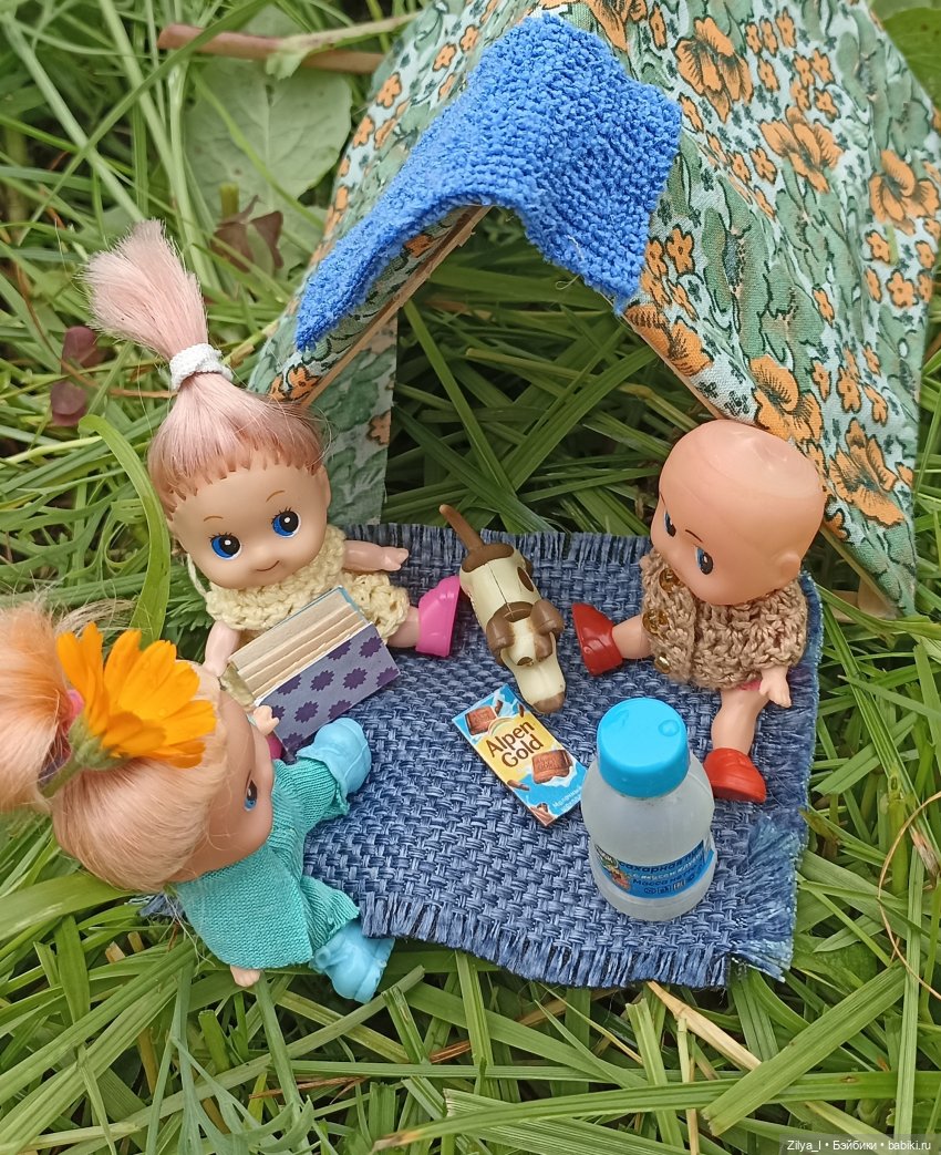 Лысики в походе — Куклы L