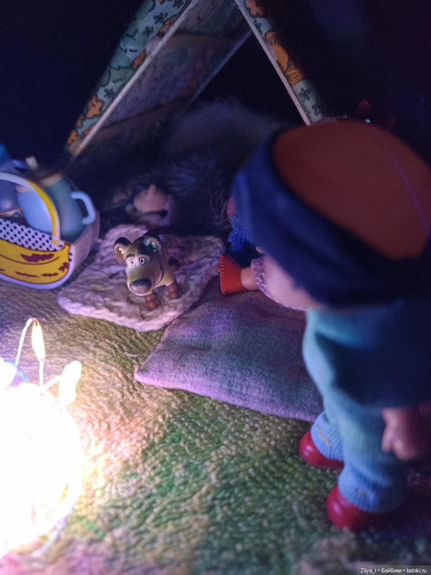 Лысики в походе — Куклы L