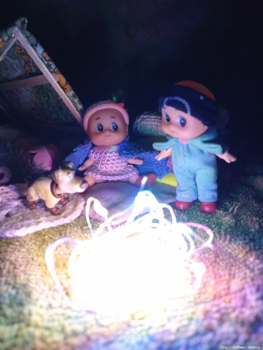 Лысики в походе — Куклы L