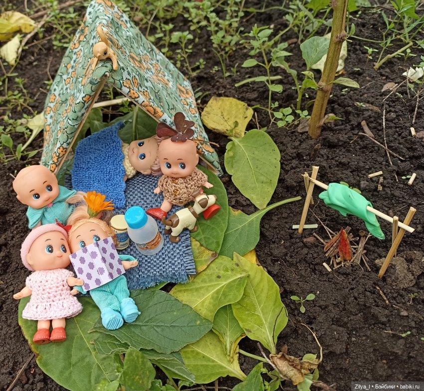 Лысики в походе — Куклы L (фото 10)