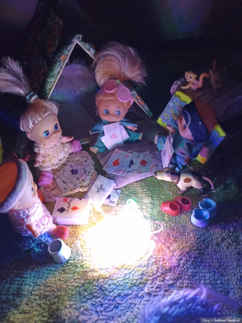 Лысики в походе — Куклы L