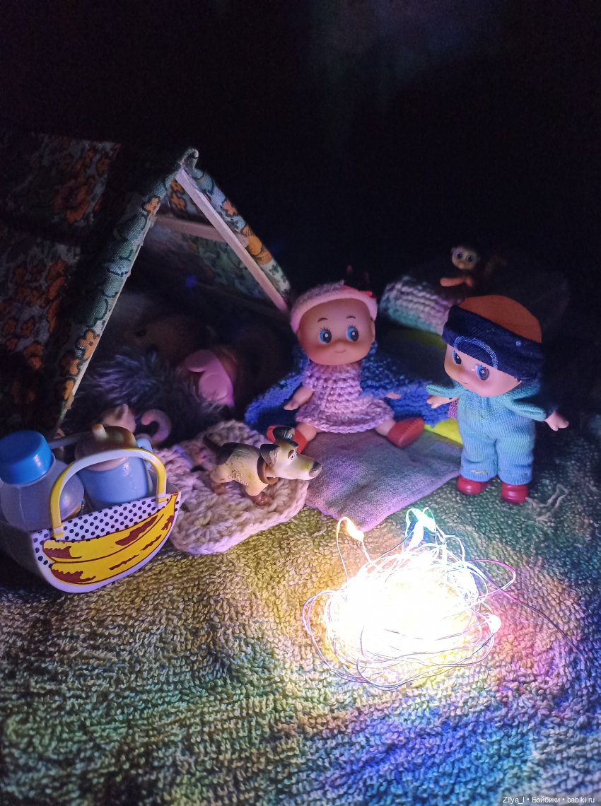 Лысики в походе — Куклы L