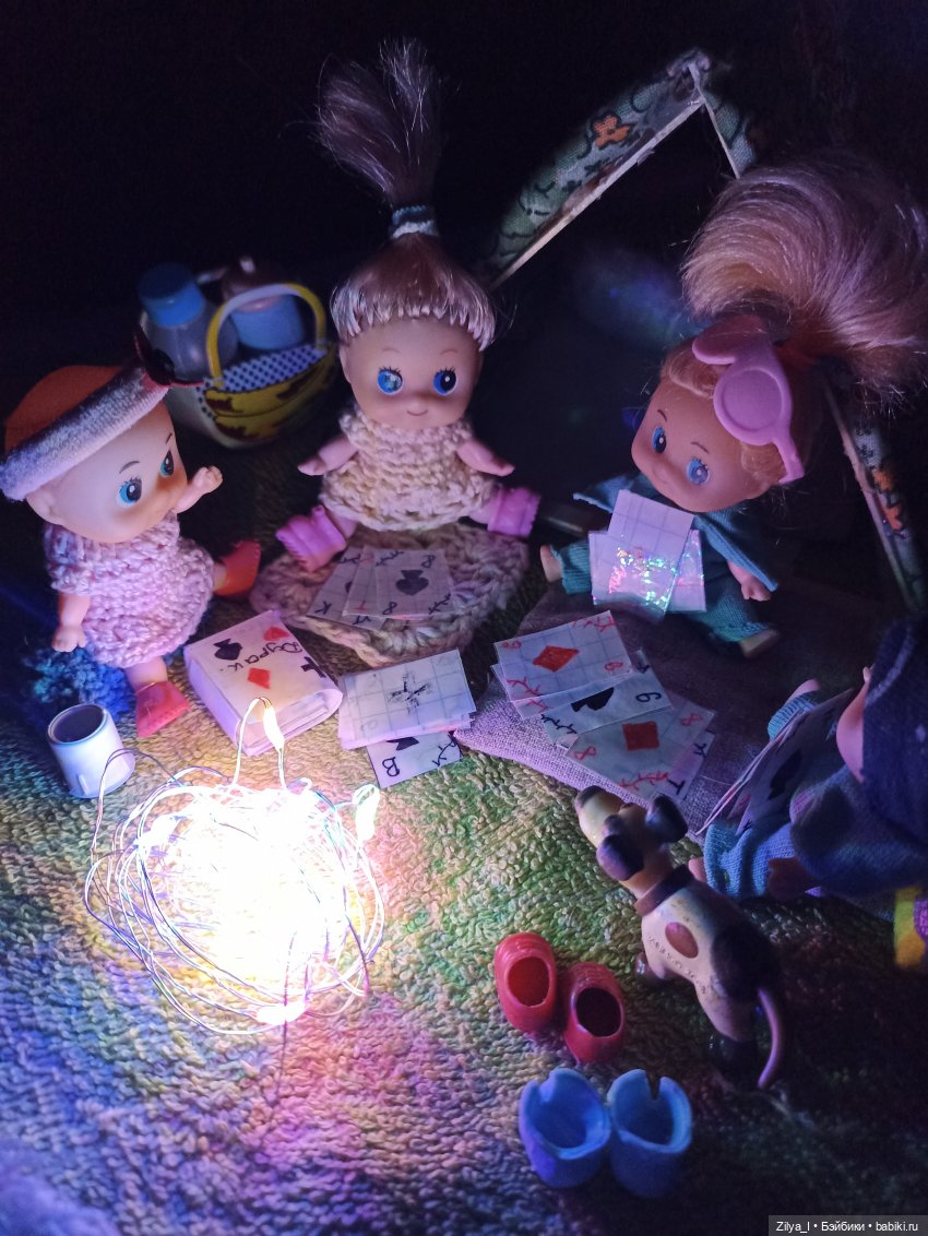 Лысики в походе — Куклы L